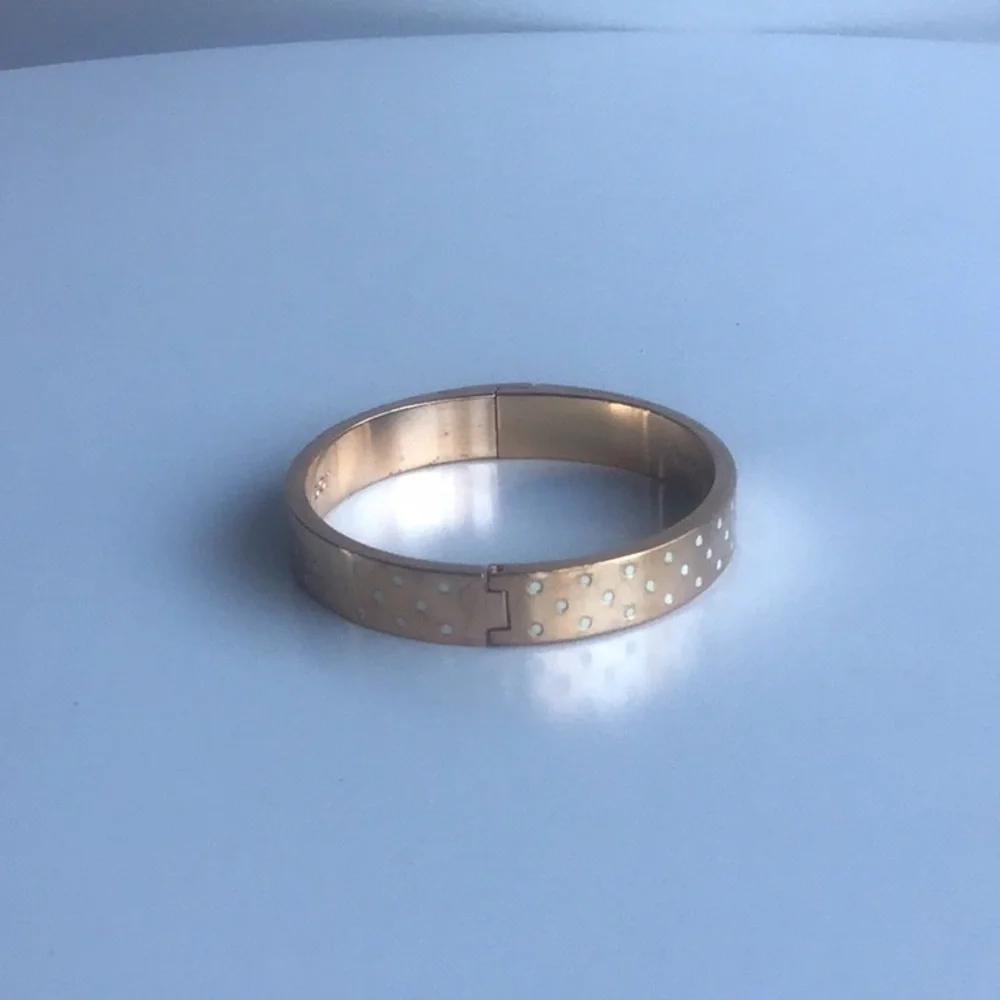 Kate Spade New York gold Gold Polka Dot Bangle bracelet - Picture 3 of 16